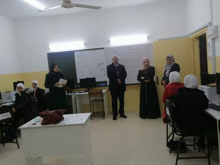 مدير الشؤون التعليمية في تربية الكورة يزور مدرسة كفرالماء الثانوية للبنات
