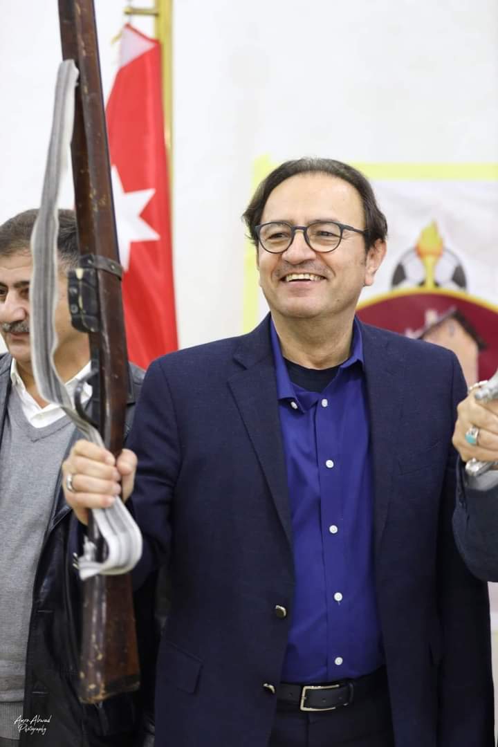 الناشط السعايدة يشكر رجل الأعمال المهندس عمر المعاني