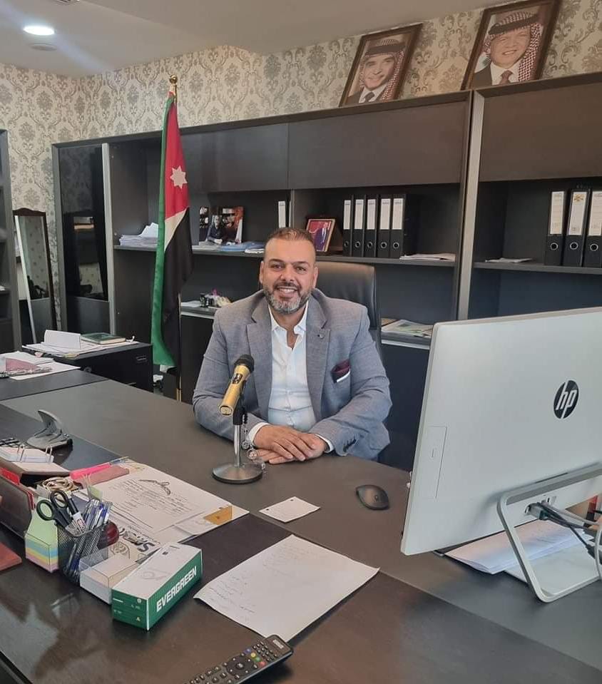 الأستاذ غالب الشلالفة ... رجل أردني برؤية تجارية مميزة