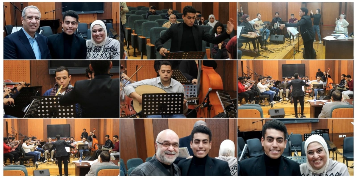 مشروع موسيقي يقلب الموازين في أكاديمية الفنون..ويعلن ميلاد الموسيقار حمدي وجيه