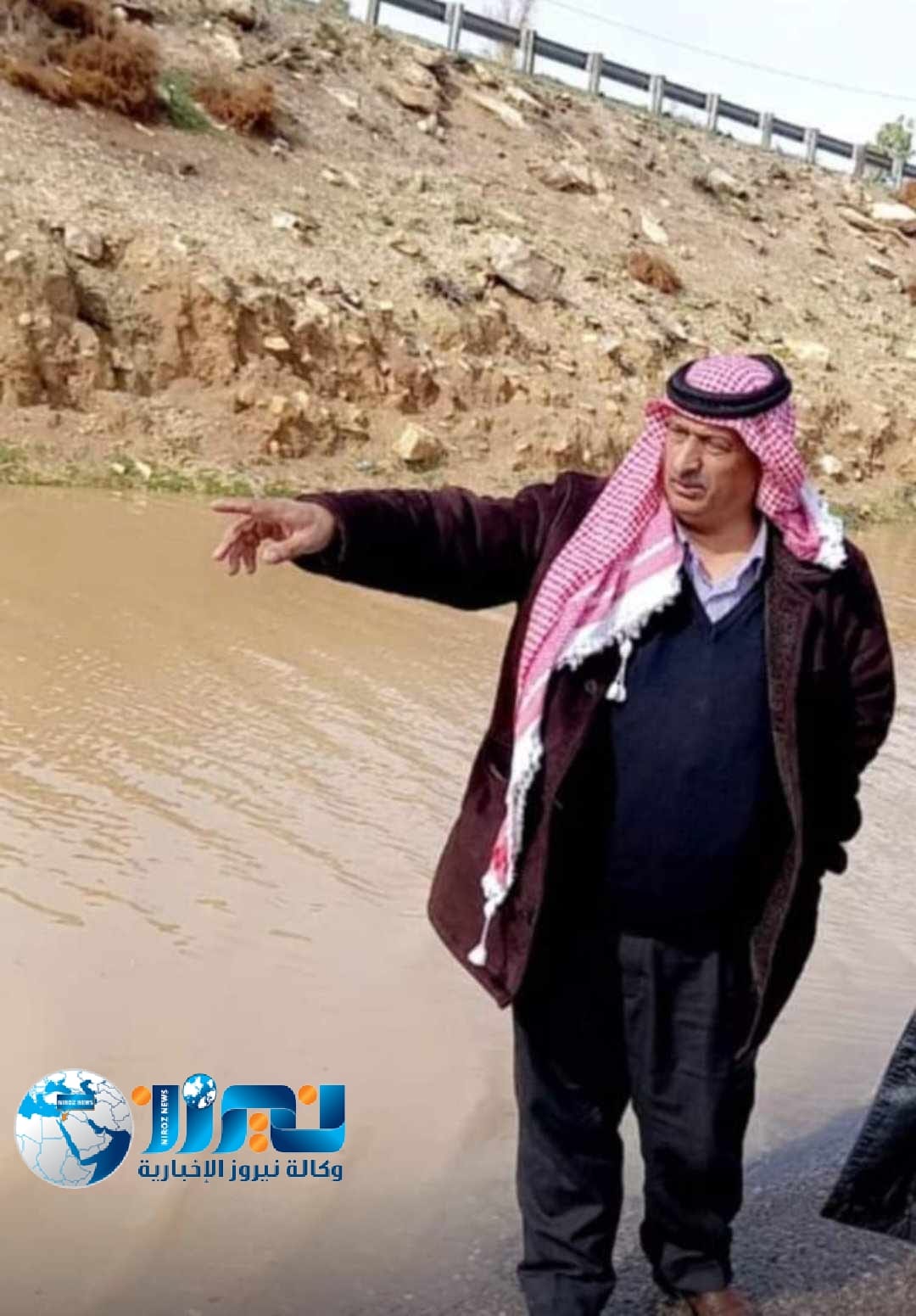 بلدية السرحان تعلن حالة الطوارئ استعدادًا للمنخفض الجوي ....صور