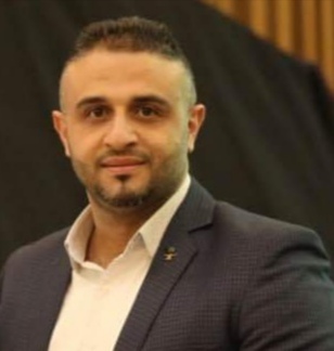 ابو دلو يهنئ قاسم المحاسنة