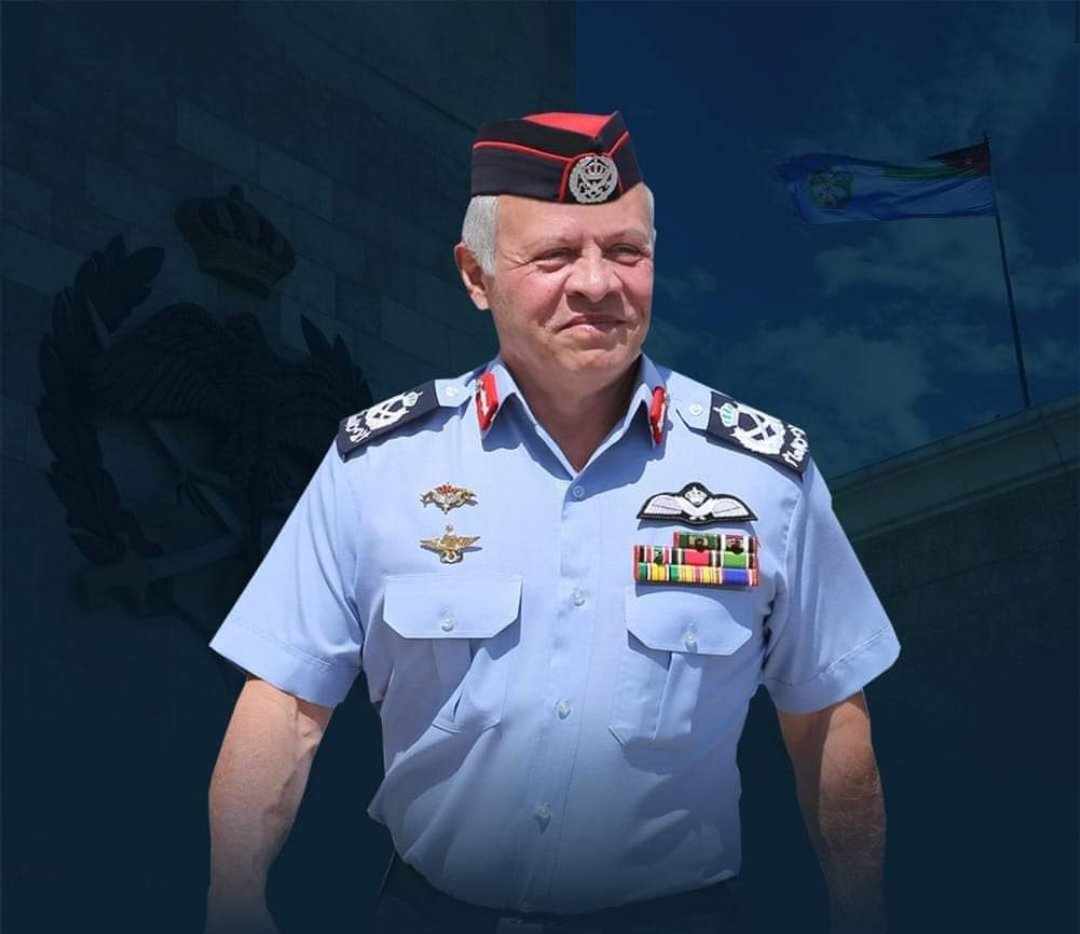 أبناء محمد فالح ابو جنيب  يهنئون الملك عبدالله الثاني بعيد ميلاده الـ 62