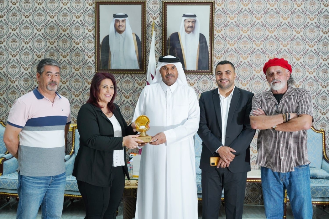 خالد بن عبدالله البنعلي  يحتفل بتأهل النشامى إلى دور الثمانية