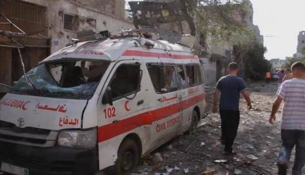 غزة: الغموض يلف مصير مسعفين وطفلة بمركبة استهدفها الاحتلال