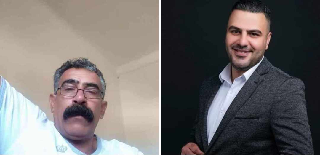 حرثا تتوشح باللون الأسود لوفاة الشابين المرحومين سيف الدين عبيدات وخيرالله عبيدات