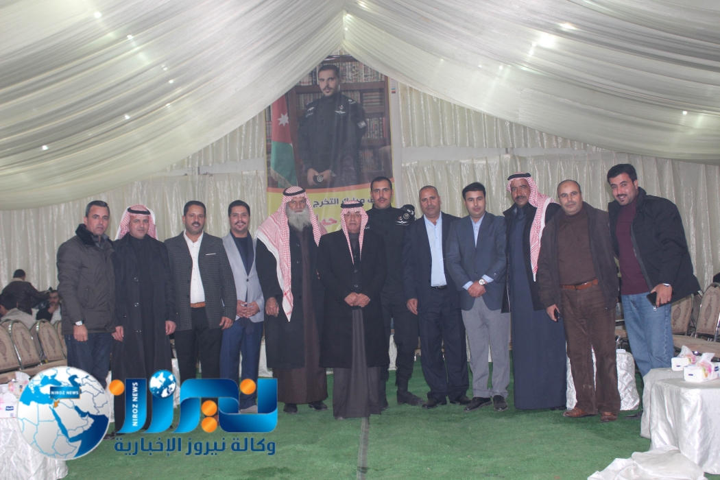 أمجد الزبن يولم  بمناسبة تخرج نجله الملازم زبن في المناره ...صور