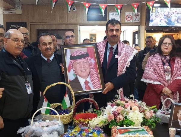 مديرية تربية لواء قصبة إربد تحتفل بذكرى ميلاد القائد
