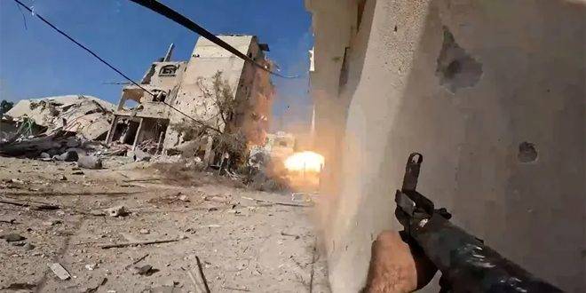 المقاومة الفلسطينية تواصل التصدي لقوات الاحتلال في قطاع غزة