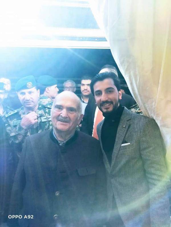 الأمير الحسن في مضارب آل خطاب بمعان