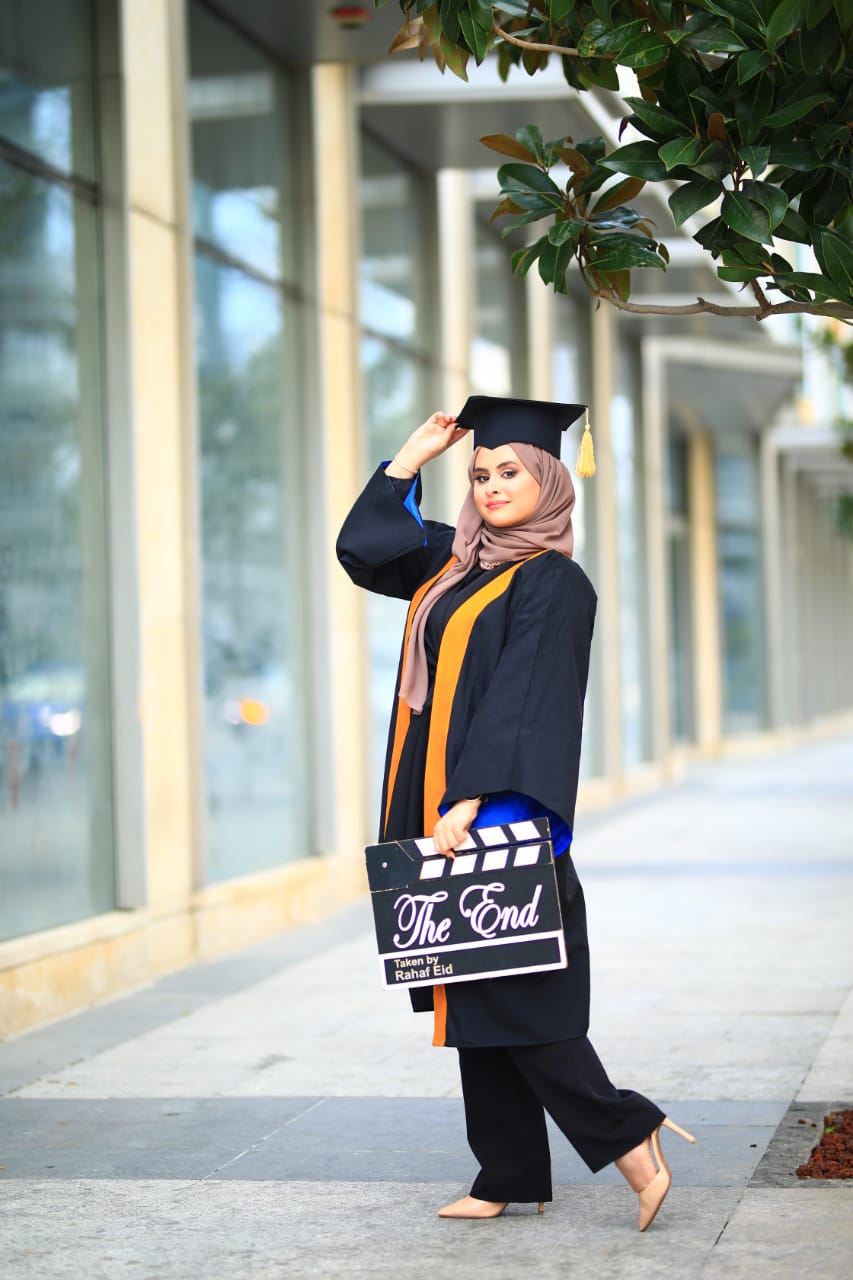 مبارك للمهندسة آية أحمد المصري التخريج من الجامعة الاردنية