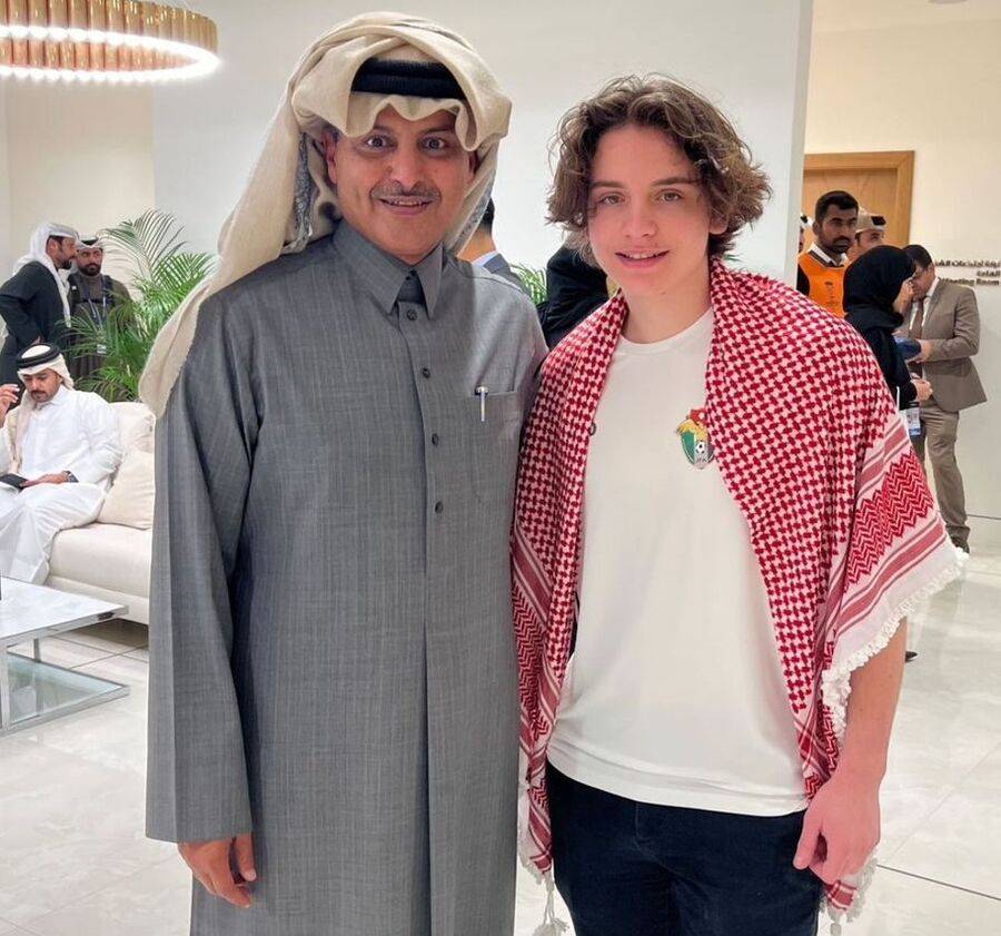 آل ثاني يهنئ الأردنيين: نفخر بهذا الفوز الذي أسعدنا جميعاً