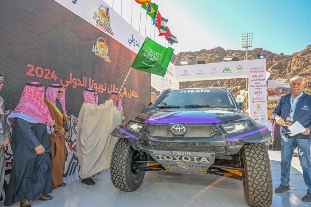 حائل السعودية.. انطلاق سباقات رالي تويوتا الدولي 2024
