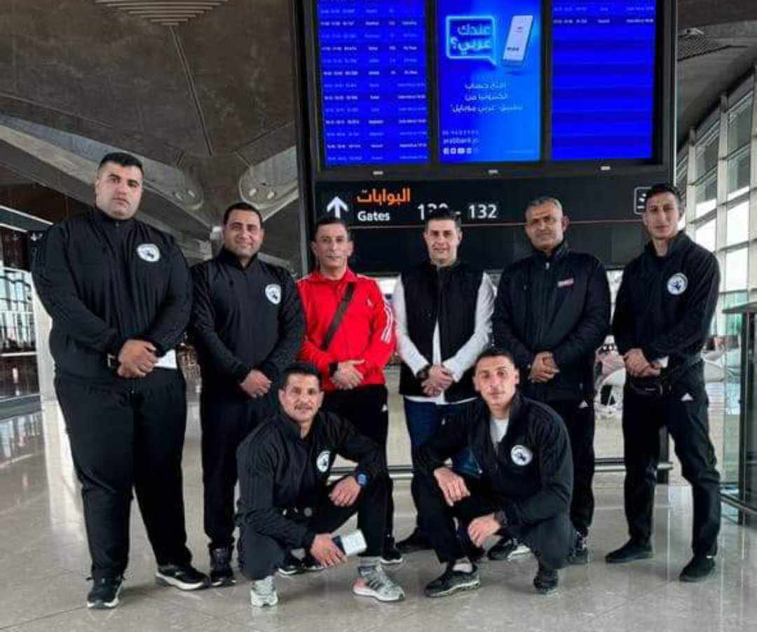 نشامى فريق الأمن العام للجودو يغادرون للمشاركة في بطولتي أفريقيا المفتوحة والعربية للأندية البطلة .