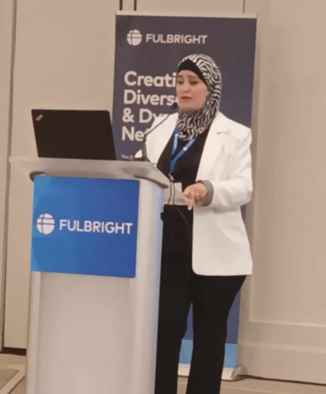 جامعة ميشيغان أناربر تكتب عن الدكتورة نهلة البياري