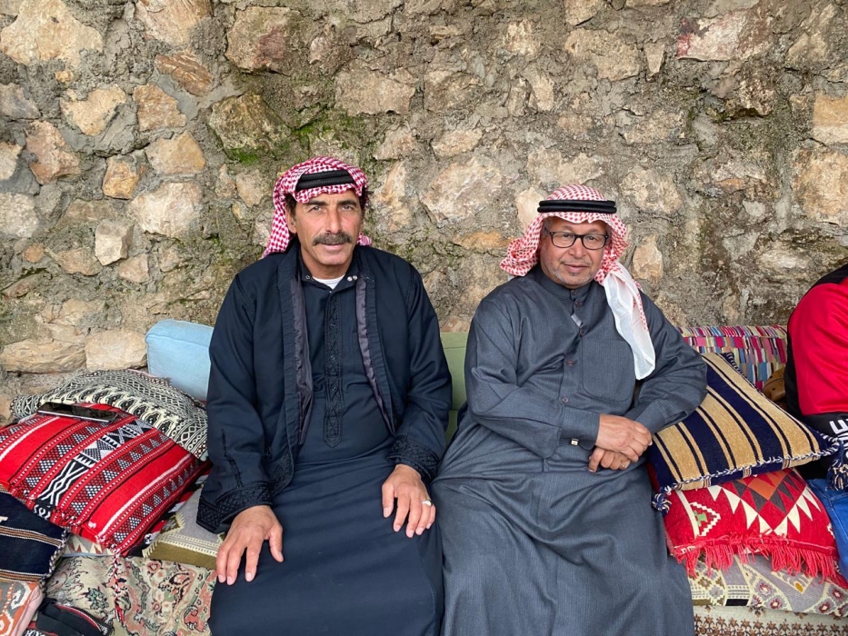 الشيخ عبد الرحمن الريش من الكويت قرية صمد اخترتها لتكون بيتي الثاني في الأردن