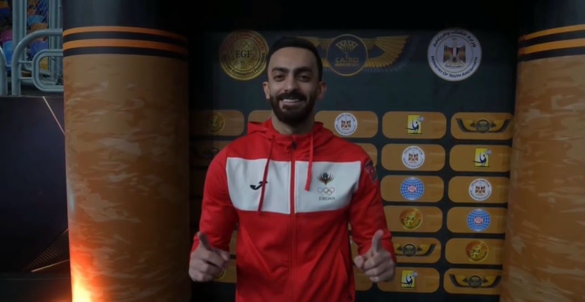 أحمد أبو السعود يُتوج بذهبية بطولة كأس العالم للجمباز