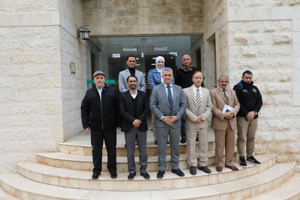 تعاون بين المكتبة الوطنية ومعهد مأدبا لفن الفسيفساء والترميم