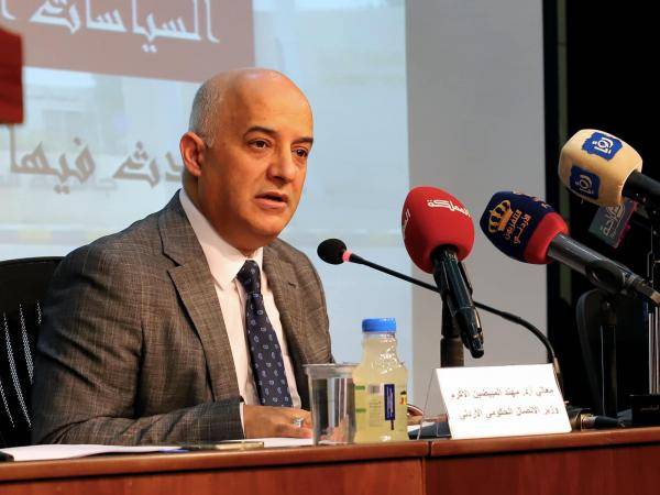 مبيضين: المحتوى على وسائل التواصل الاجتماعي يستدعي وجود جهة تراقبه