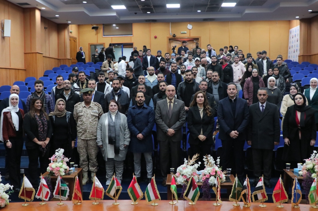 جامعة الزرقاء تحتضن تخريج طلبة لمؤسسة نهر الاردن
