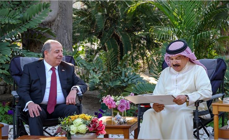 رسالة من الملك عبدالله الثاني إلى عاهل البحرين ...وهذا ما جاء فيها!