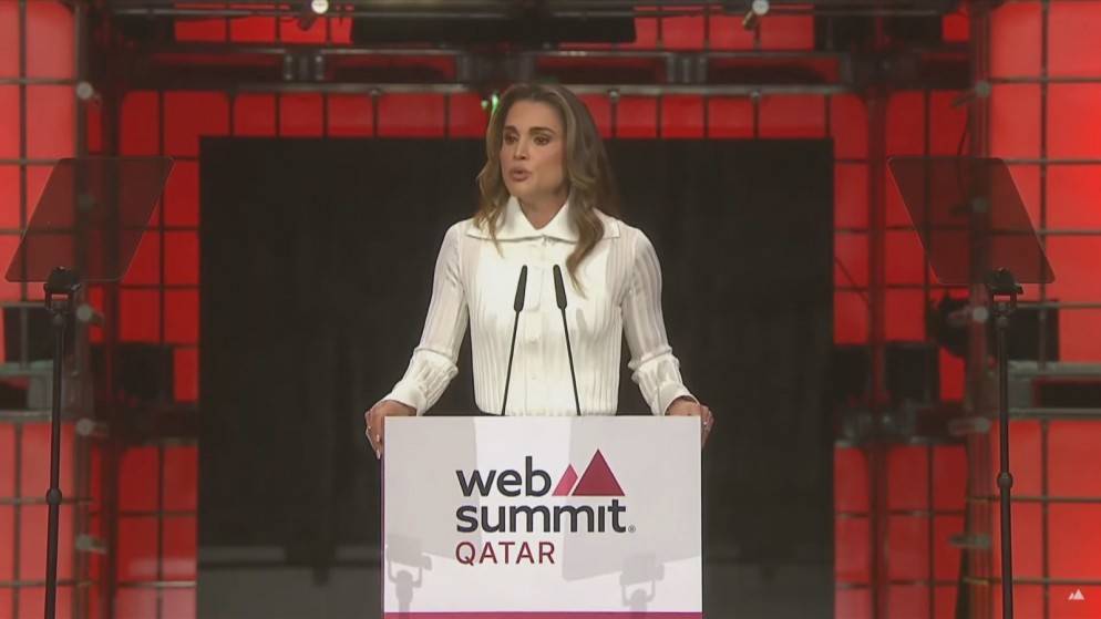 الملكة في قمة الويب بقطر: الحرب على غزة خلت من الرحمة والحال يتفاقم