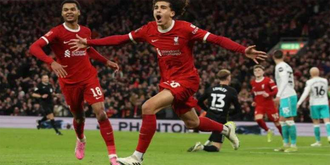 ليفربول يفوز على ساوثهامبتون في كأس الاتحاد الإنكليزي