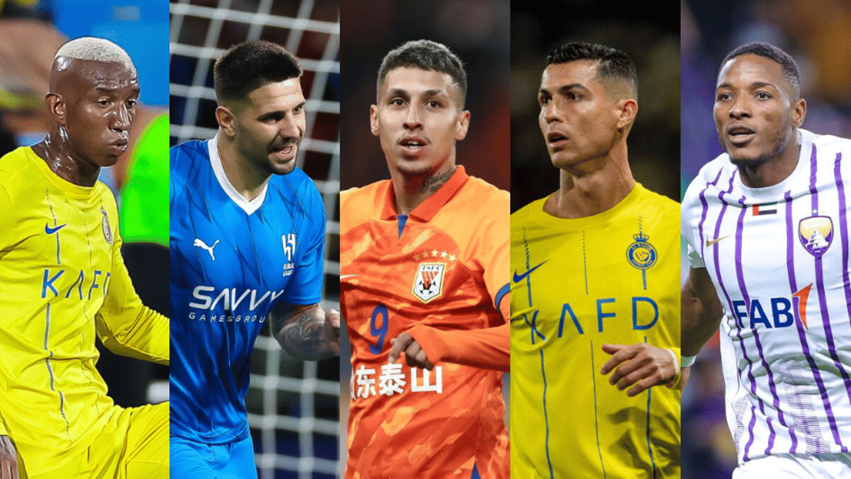 ثلاثة لاعبين ينشطون في دوري روشن ينافسون على جائزة الهدّاف
