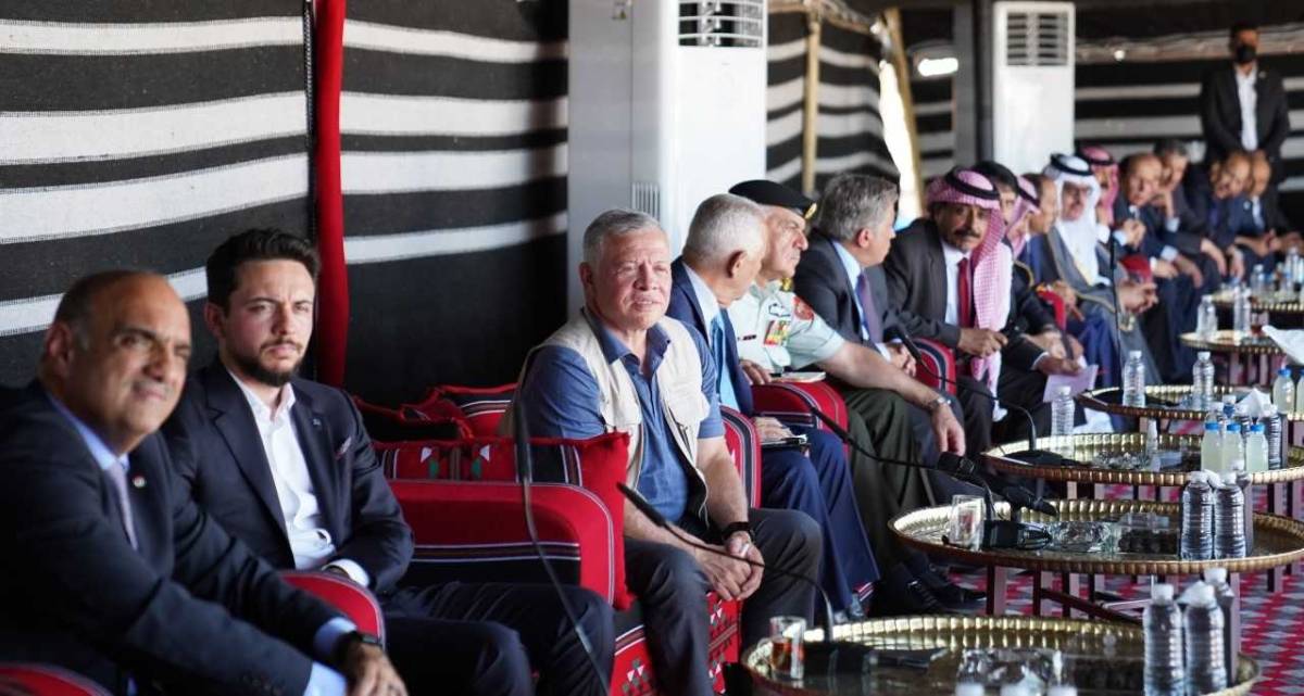 الملك بين أهله وربعه في  اربد يوم غد الثلاثاء