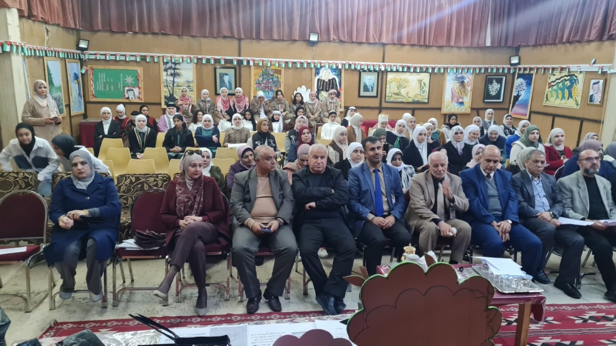 إطلاق مبادرة لغتي هويتي بمدرسة عين جالوت الثانوية