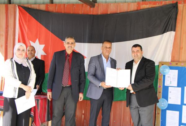 تربية الشونة الجنوبية تكرم الفائزين في منصة درسل