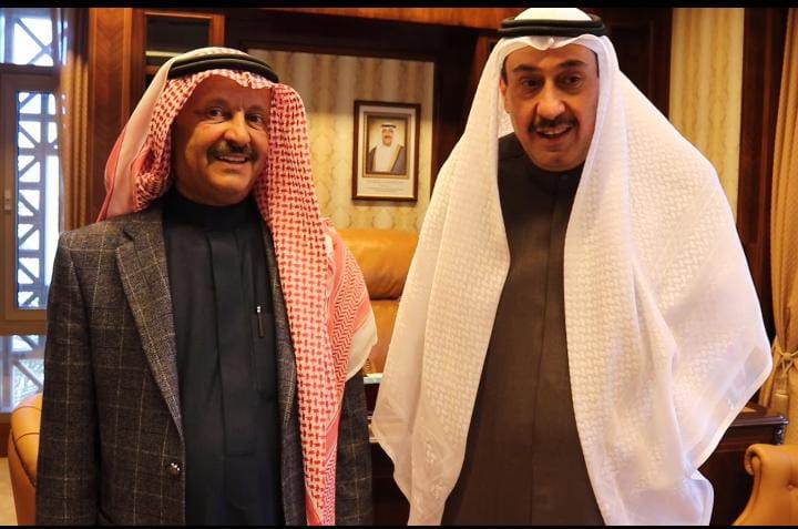 الحمود يلتقي الشيخ نواف سلامة  الزبن