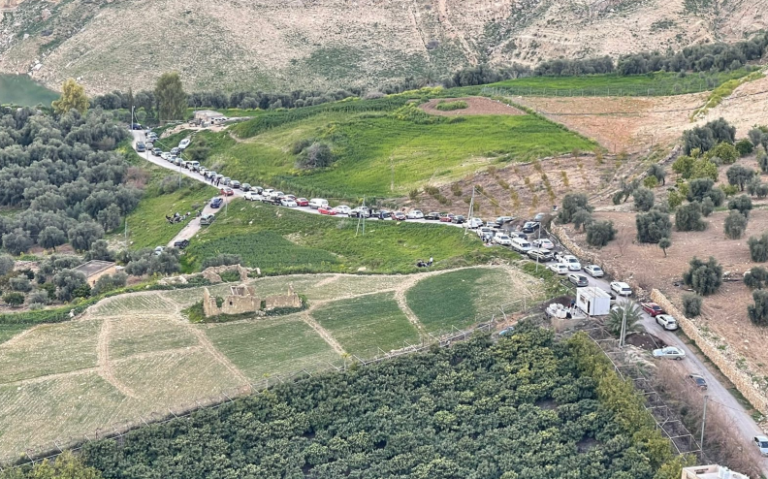 حركة سياحية نشطة في عجلون رغم برودة الطقس