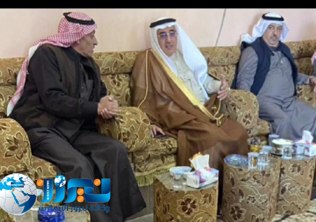 شيوخ من المملكة العربية السعودية يقدم واجب العزاء بوفاة الحاج عبدالله الترتوري