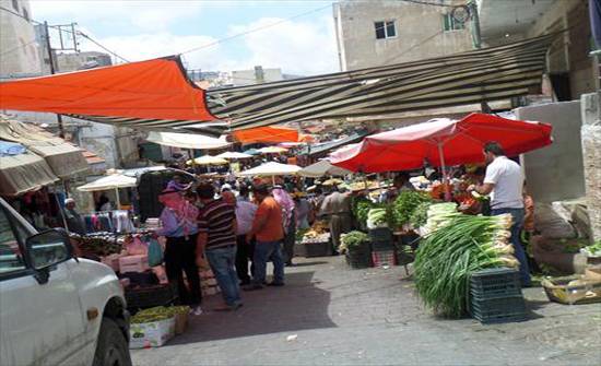 عجلون : حركة شرائية نشطة استعدادا لشهر رمضان
