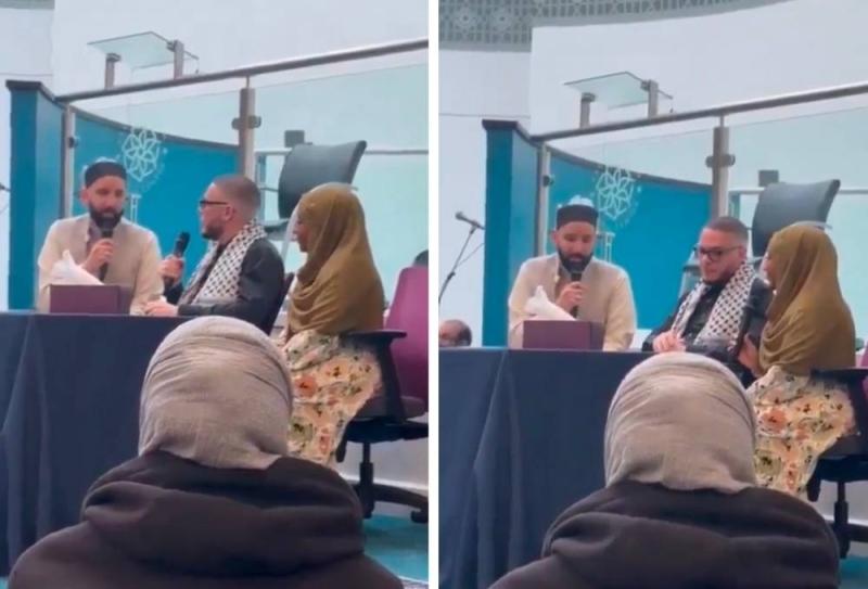 ”اشتهر بدفاعه عن غزة”ناشط أمريكي وزوجته يعتنقان الإسلام في أولى ليالي شهر رمضان