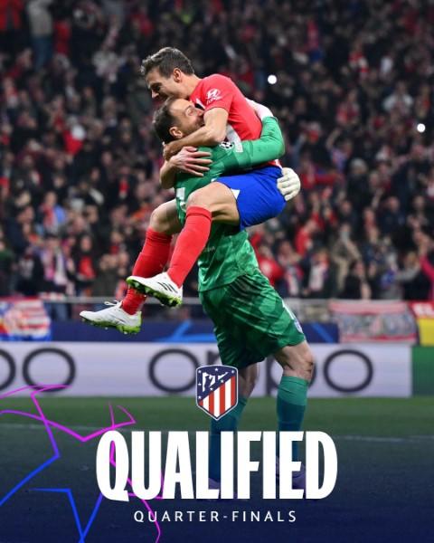 أتلتيكو مدريد يقصي إنتر ميلان بسيناريو مثير