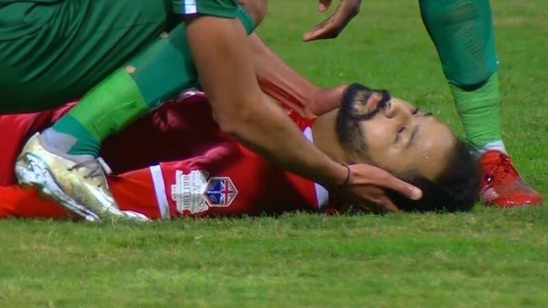 قلب اللاعب أحمد رفعت الذي سقط فجأة بدأ يضخ