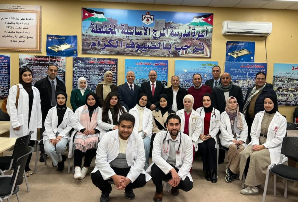 المجالي يفتتح يوما طبيا مجانيا  بالتعاون مع كلية الطب في  جامعة مؤتة