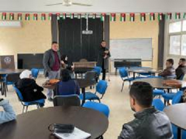 محاضرة في جامعة إربد الأهلية بعنوان الصيام وأثره في تحقيق الصحة النفسية