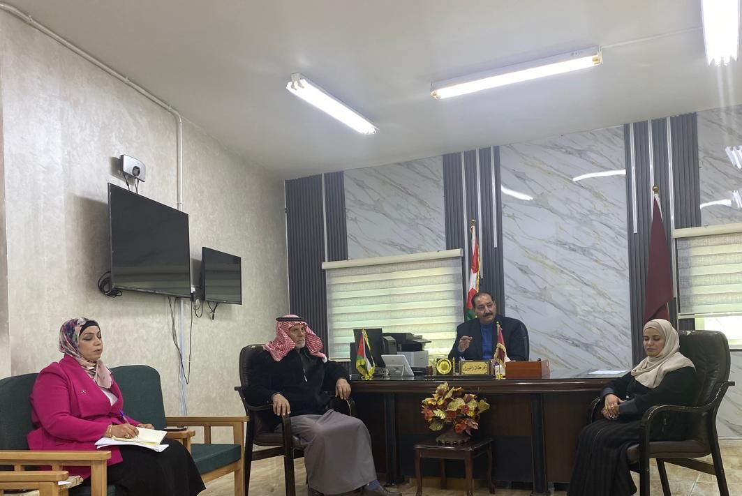 العوران يترأس اجتماع لجنة التوجيه المهني حول (BTEC)