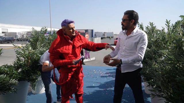 نجاة أحمد عيد من الغرق في رامز جاب من الآخر