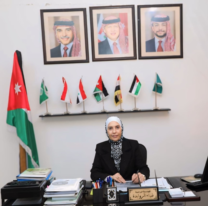 فداء الروابدة المرأة التي سطرت قصص نجاح في التنمية الزراعية.