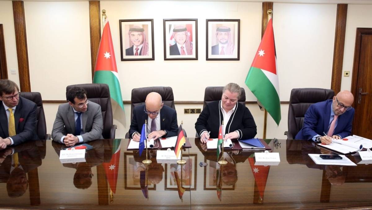 مساعدات ألمانية وأوروبية بقيمة 60 مليون يورو لدعم قطاع المياه