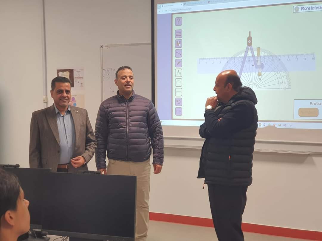 استمرار الجولات التفقدية  على مدارس الزرقاء الأولى