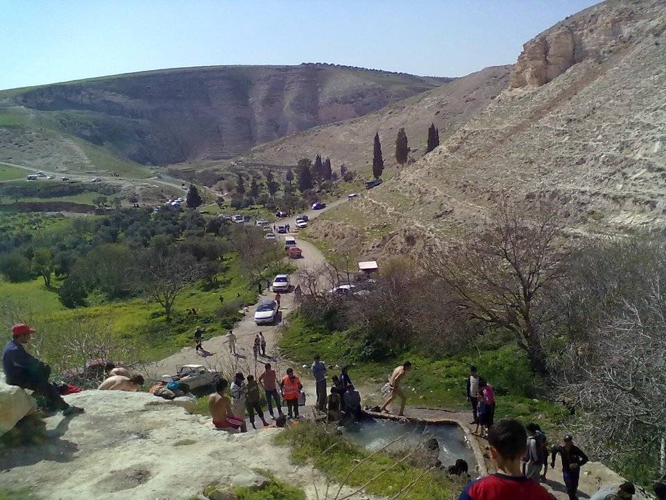 جولة سياحية ثقافية في اربد وادي الشلالة  في لواء الرمثا .. صور