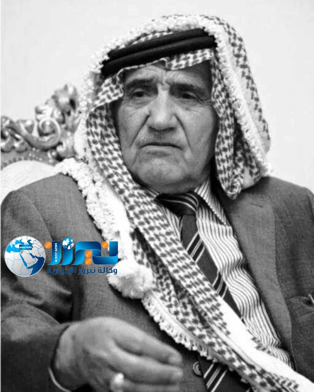 نيروز الاخبارية تستذكر الزعيم  بادي عواد الرديني أحد ابطال معركة راس العمود .... تفاصيل
