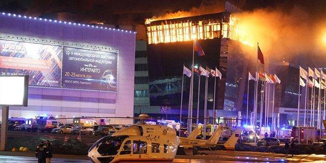 ارتفاع حصيلة قتلى هجوم كروكوس الإرهابي إلى 140 شخصاً