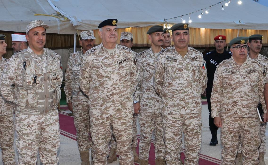 الحنيطي يزور كتيبة الدفاع الجوي 52 ويشارك مرتبات حرس الحدود 12مأدبة الإفطار