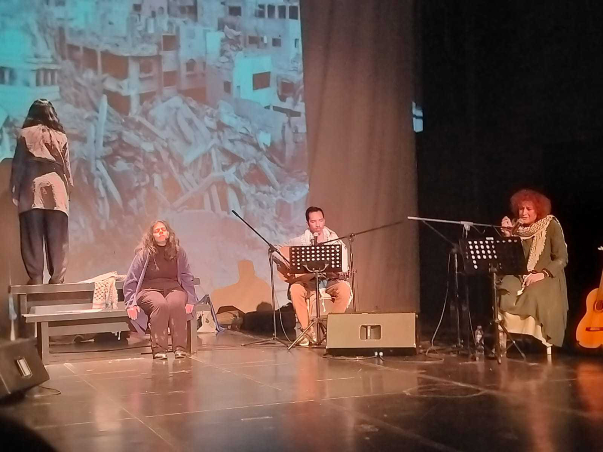 يا طالعين الجبل تستعيد وجع أهالي غزة في اليوم العالمي للمسرح